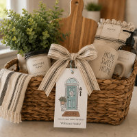 No Place Like Home Door Custom Real Estate Gift