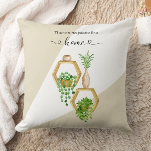 No Place Like Home Throw Pillow
