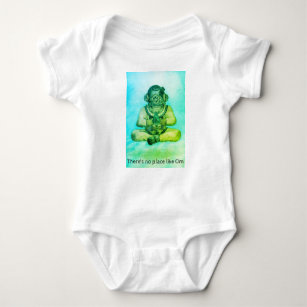 No Place Like Om - Diver Baby Bodysuit