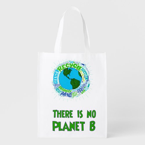 no Planet B Grocery Bag