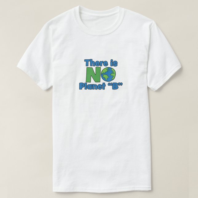 No Planet B Men's Basic T-Shirt (Design Front)