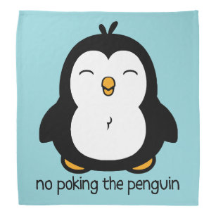 no poking the penguin accessories zazzle
