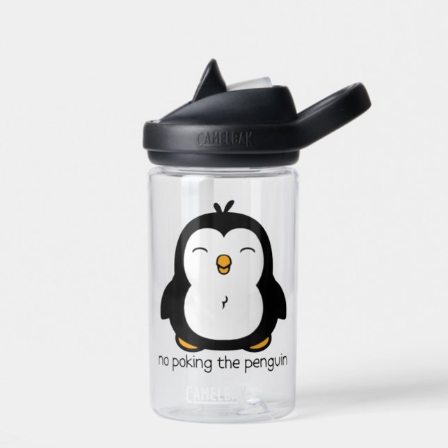 No Poking The Penguin CamelBak Water Bottle (Left)