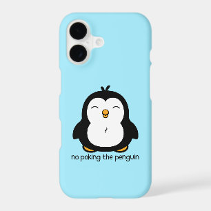 No Poking The Penguin iPhone 17 Case