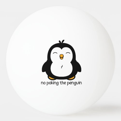 No Poking The Penguin Ping_Pong Ball
