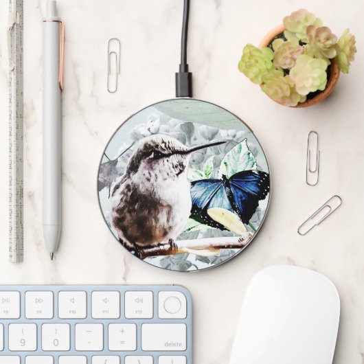 No Pollinators, No Life Wireless Charger (Desk)