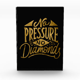 Personalized Pressure Makes Diamonds Gifts on Zazzle