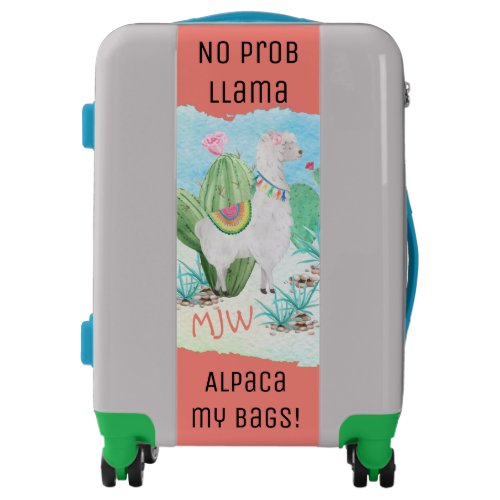 No Prob Llama Alpaca My Bags _ Cute Kids Carry On