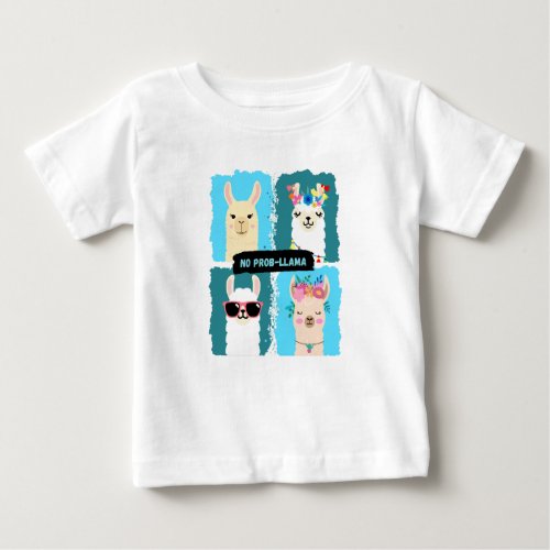 No prob_llama baby T_Shirt