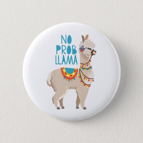 No Prob Llama Button