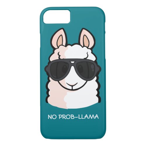No Prob_Llama iPhone 87 Case