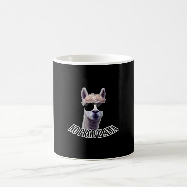 No Prob Llama Coffee Mug (Center)