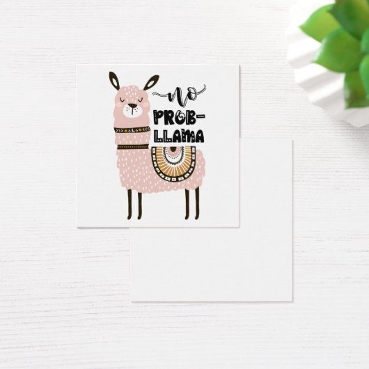 No Prob-Llama Cute Funny (Desk)