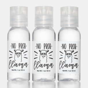 No Prob Llama Design Hand Sanitizer