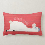 No Prob-Llama Funny Llama Lumbar Pillow No Prob-Llama Funny Llama Lumbar Pillow