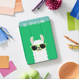 No Prob llama - Llama Pun Notebook  iPad Air Cover