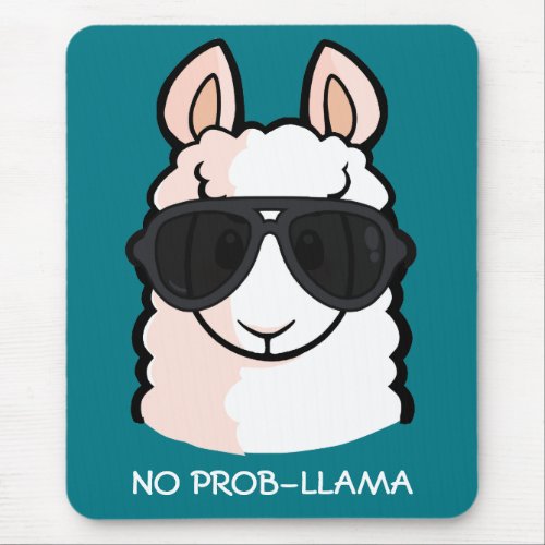 No Prob_Llama Mouse Pad