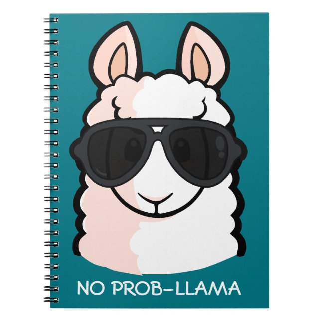 No Prob-llama Notebook (Front)