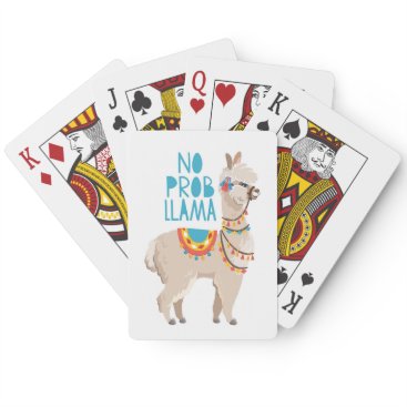 No Prob Llama Playing Cards No Prob Llama Playing Cards