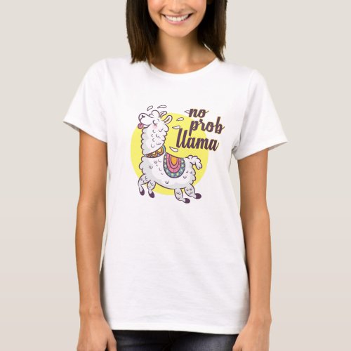 No Prob Llama T_Shirt