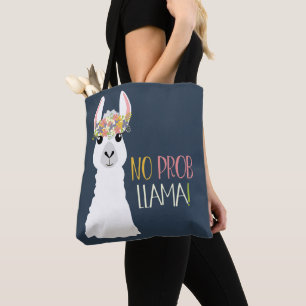 No Prob Llama Tote Bag