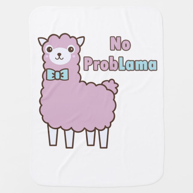 No problama baby blanket (Front)