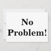 No Problem (Front)