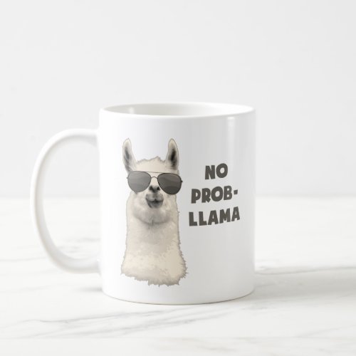 No Problem Llama  Coffee Mug