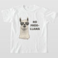 No Problem Llama T-Shirt | Zazzle