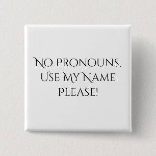 No Pronoun's Pin