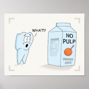"No Pulp" poster