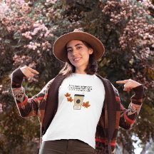 NO Pumpkin Spice Coffee Fall Leaves