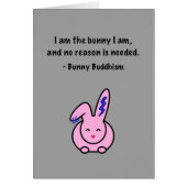 No Reason Is Needed Card (Front)