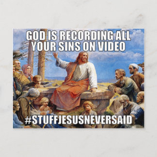 No Record of Wrongs (SJNS) Postcard