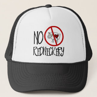 No Redneckery! Funny Redneck Sheep Trucker Hat