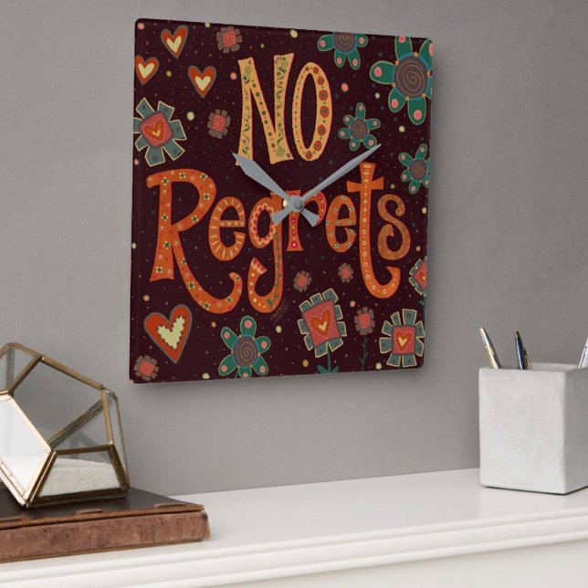 “No Regrets” Inspirivity Clock (Creator Uploaded)