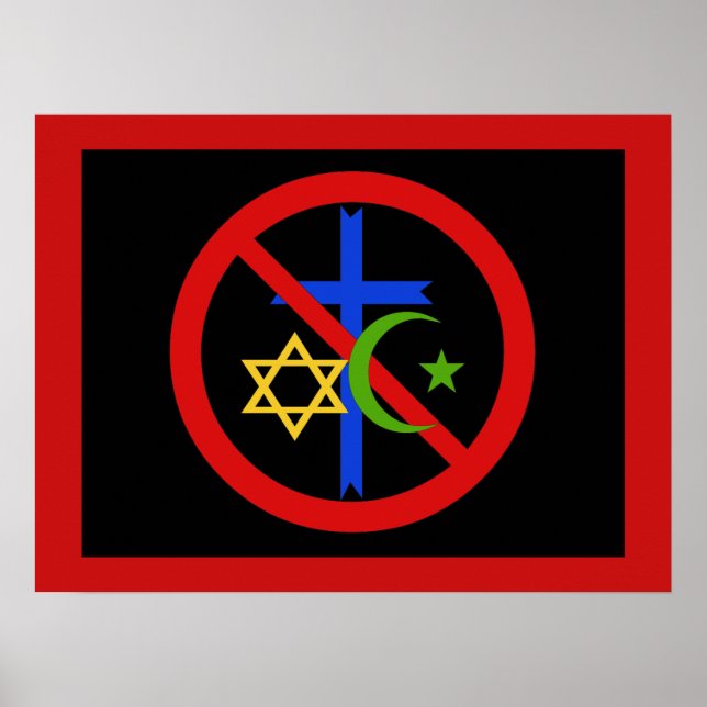 No Religion Poster (Front)