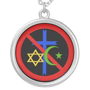 No Religion Silver Plated Necklace