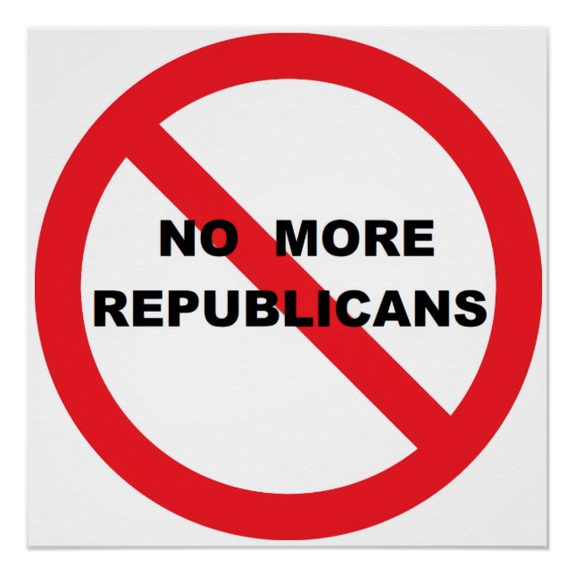 NO Repugs Poster (Front)