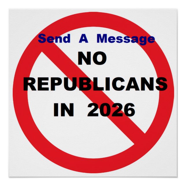 NO Repugs Poster (Front)