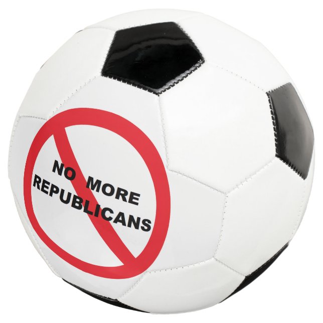 "NO REPUGS" SOCCER BALL (Three Quarter)