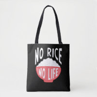 No Rice No Life Asian Rice Bowl Addicted
