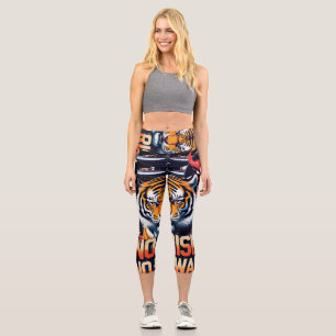 No Risk No Reward – Samurai Tiger leggings