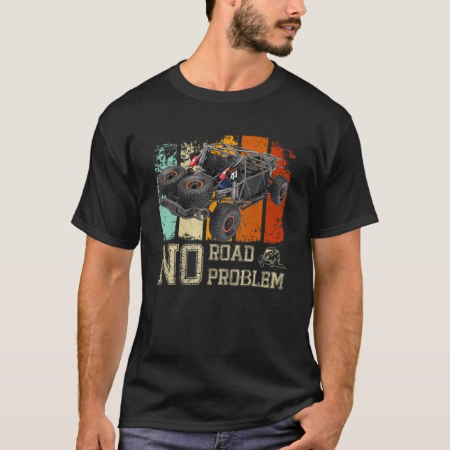No Road No Problem Traxxas Car For Driver T-Shirt (Front)