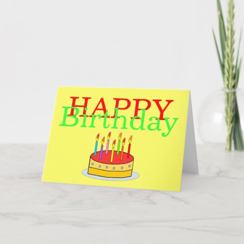 No Room For All the Candles Funny Happy Birthday Card