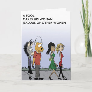 No Room For Jealousy Card