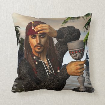 No Rum No Ship No Hat American Mojo Pillow by Fiery_Fire at Zazzle