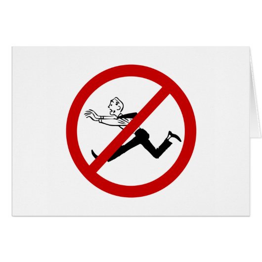 no-running (Front Horizontal)