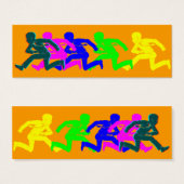 No Running Bookmark (Front & Back)