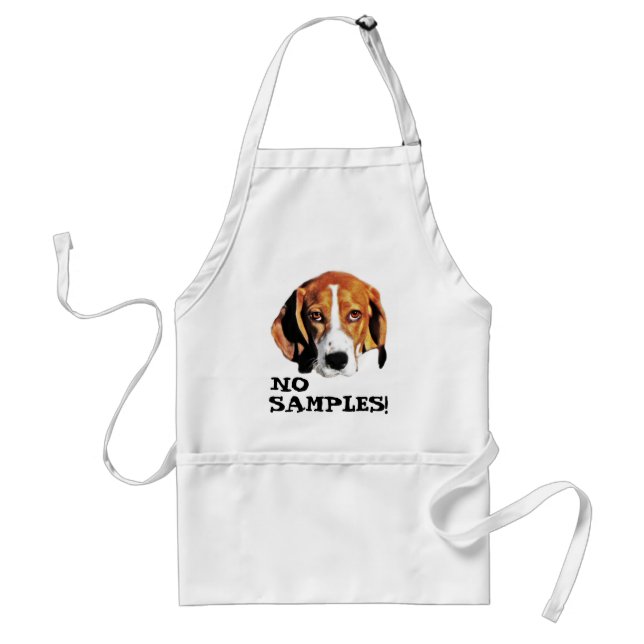 No Samples Adult Apron (Front)